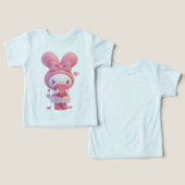 Cute “Little Sunshine” Toddler T-Shirt (Design Recto & Verso)