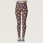 Cute Little Teddy Bear Pattern Leggings (Voorkant)