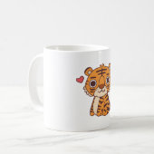 Cute Little Tiger Koffiemok (Voorkant links)
