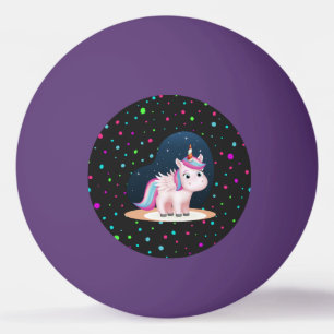 Cute Little Unicorn Pingpongballen