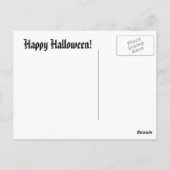 Cute Little Witch Briefkaart (Achterkant)