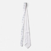 Cute little Yeti Stropdas (Achterkant)