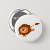 Cute Lively Cartoon Button Badge (Voorkant /achterkant)