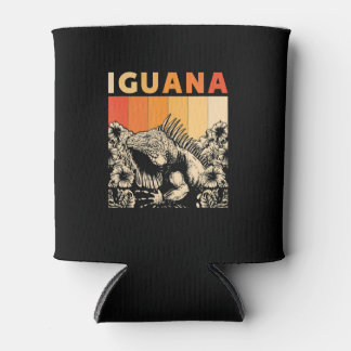 Cute Lizard Iguana Reptil Gift Iguana Blikjeskoeler