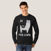 Cute Llama Alpaca Prob Llama  Farm Animals T-shirt (Voorkant volledig)