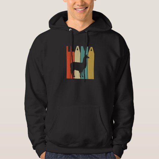 Cute Llama Animal Hoodie (Voorkant)