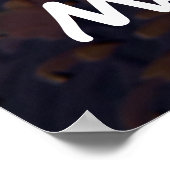 .Cute Llama Art met bril. en kunst Poster (Hoek)