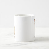 Cute Llama Custom Mane Coffee Mok (Center)