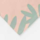 Cute Llama Fleece Blanket Deken (Hoek)