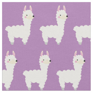 Cute Llama Kinder Baby Stof