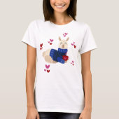 Cute Llama Love T-shirt (Voorkant)