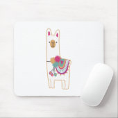 Cute llama muismat (Met muis)