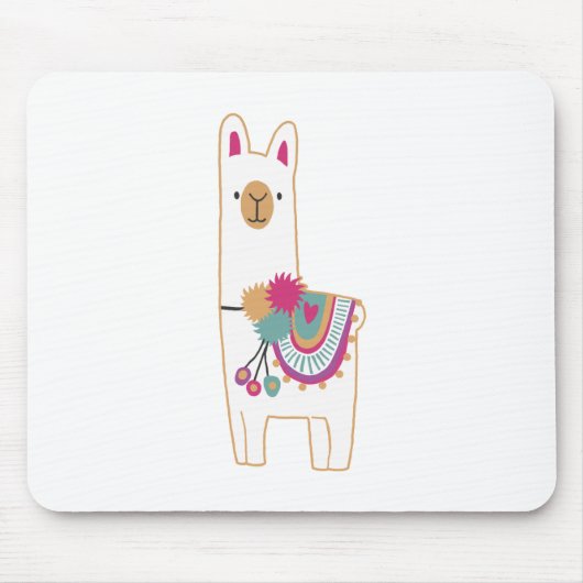 Cute llama muismat (Voorkant)