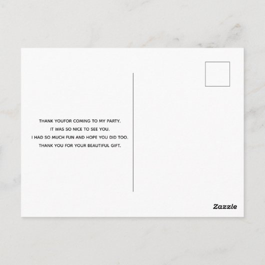 Cute Llama Pattern on Polka Dots Bedankt Briefkaart (Achterkant)