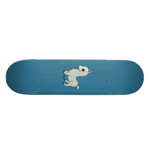 Cute Llama Skateboard