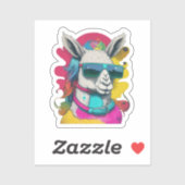 Cute Llama Sticker (Vel)