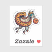 Cute Llama Sticker (Vel)