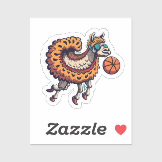 Cute Llama Sticker (Vel)