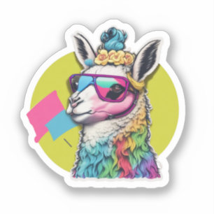 Cute Llama Sticker