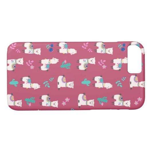 Cute Llamas Case-Mate iPhone Case (Achterkant (Horizontaal))