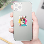 Cute Llamas Sticker (Telefoon)
