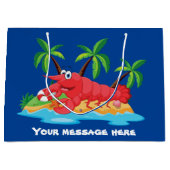 Cute Lobster Boil party Groot Cadeauzakje (Voorkant)