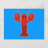Cute Lobster Briefkaart (Voorkant)