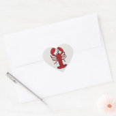 Cute Lobster Nautical strand sticker (Envelop)