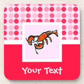 Cute Lobster Onderzetter (Voorkant)
