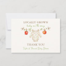 Cute Locally Grown Baby Shower 