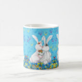 Cute Log Mug Kiss Bunny Hug - Kiss (Centre)