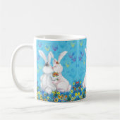 Cute Log Mug Kiss Bunny Hug - Kiss (Gauche)