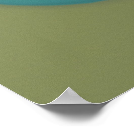 Cute Lone Fox Poster (Hoek)