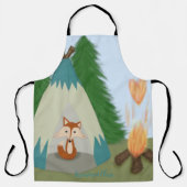 Cute Lone Fox Schort (Voorkant)