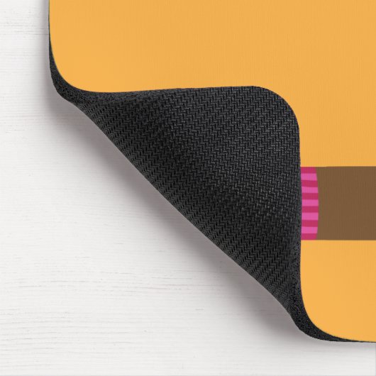 Cute Long Dachshund Illustratie Muismat (Hoek)