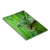 Cute look Frog Close Notitieboek (Rechterzijde)