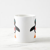 Cute Love Coeur Penguin Mug (Centre)