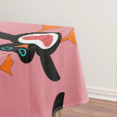 Cute Love Coeur Pingouin Nappe (In Situ)