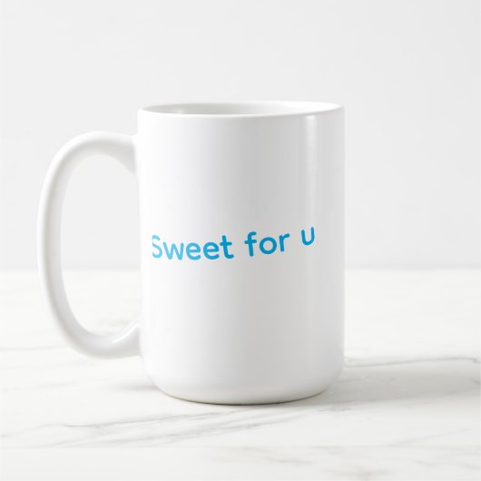 Cute love coffee mug (Gauche)