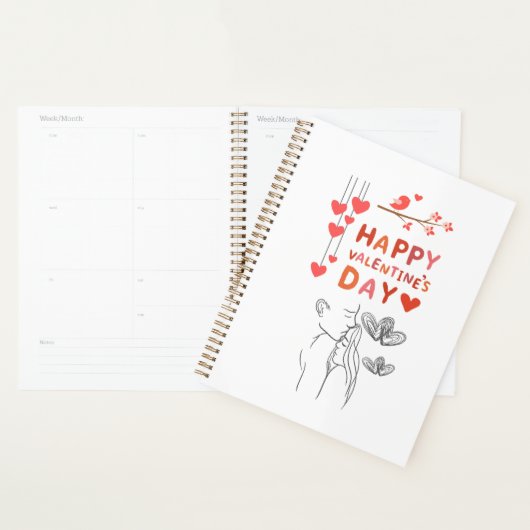 Cute Love Couple  Planner (Display)