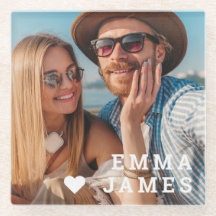 Cute Love Hart Foto Koppels Gepersonaliseerde Name