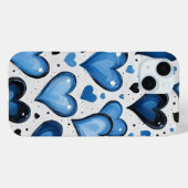 Cute Love Pattern iPhone Cover (Achterkant (horizontaal))