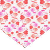 Cute Lovebird waterverf tablecloth Tafelkleed (Gekanteld)