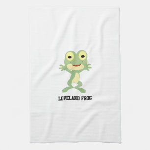 Cute Loveland Frog Theedoek