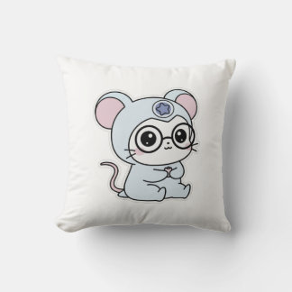 Cute lovely little adorable mouse kussen