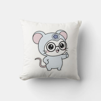 Cute lovely little adorable mouse kussen