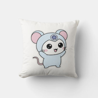 Cute lovely little adorable mouse kussen