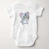 Cute lovely little mouse  romper (Achterkant)