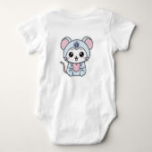 Cute lovely little mouse romper (Achterkant)