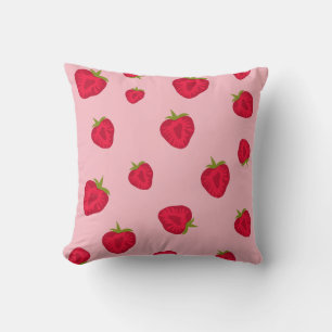 Cute Lovely Pink Strawberry Pattern Kussen